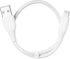 INSIGNIA USB to Lightning Charge/Sync Cable for iPhone iPad iPod, 1 ft, Moon Grey