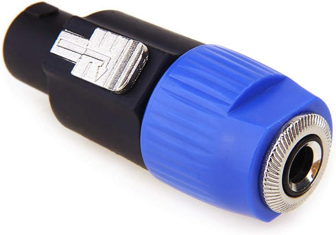 Speakon to 1/4 Adapter Connector, Upgraded 1/4" Female to NL4FC Male for Speaker/Amplifier/Mixer