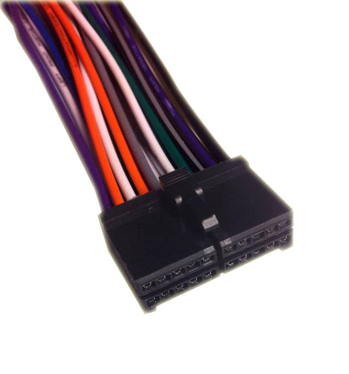 Generic 20 Pin Auto Stereo Wiring Harness Compatible with Jensen CD3010X / VX7010