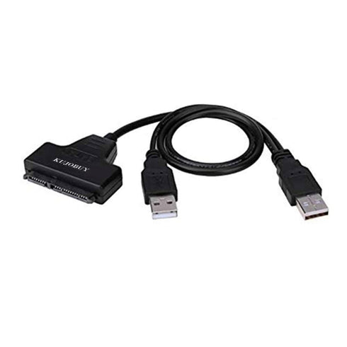SATA to USB 2.0 Cable Adapter for 2.5" HDD SSD Hard Drive Connector for Data Recovery