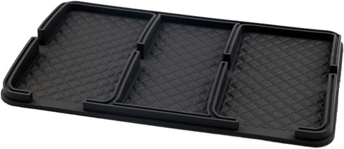 GAOLAOSY Car Dashboard Mat, Anti-Slip Auto Dash Tray, Strong Gripping Vehicle Smartphone Holder