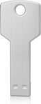K&ZZ 64G Key Shape USB Flash Drive, Metal Thumb Drive USB2.0 Flash Disk