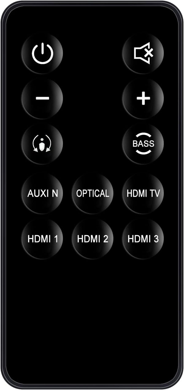 New Replacement Remote Control for JBL Cinema SB400 SB200 Soundbar Speaker System