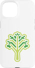 Minimalist Funny vegetable simple Kale Funny Food Vegetable Minimalist Simple Kale Case for iPhone 15