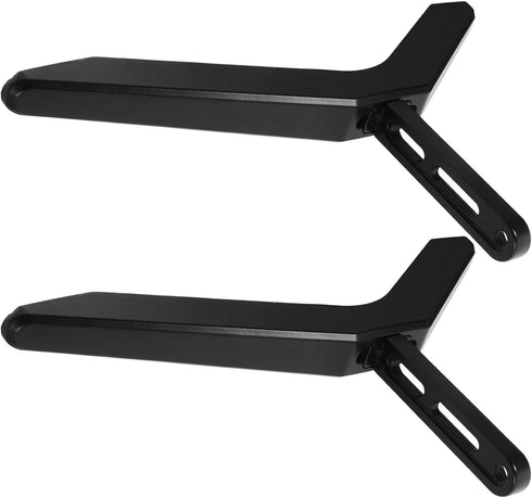 ifundom Universal Tv Stand Tabletop Mount Bracket 2pcs Adjustable Height Compatible with Flat