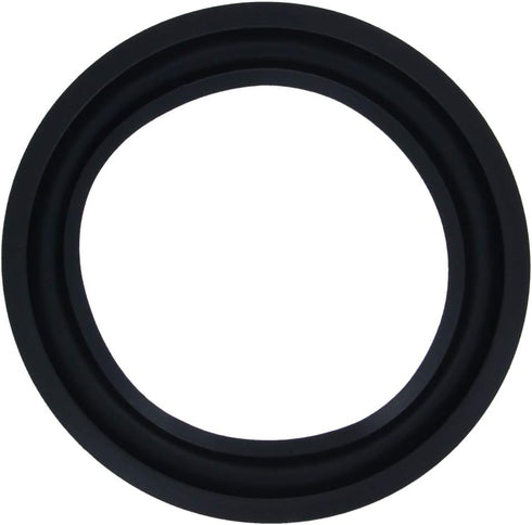 Fielect 6.5 Inch Speaker Rubber Edge Surround Rings, 2pcs Replacement Parts for Speaker Repair or DIY