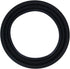 Fielect 6.5 Inch Speaker Rubber Edge Surround Rings, 2pcs Replacement Parts for Speaker Repair or DIY