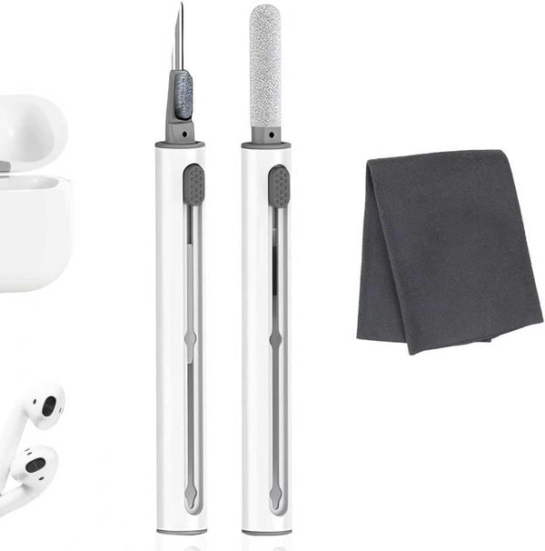 TENOC Cleaner Kit for Airpods, Multi-Functional Clean Pen with Soft Brush for Airpods