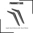 sporful RTU5540-2Pcs TV Stand Replacement Feet Compatible with RCA Non-Slip Pedestal Legs for Easy Installation