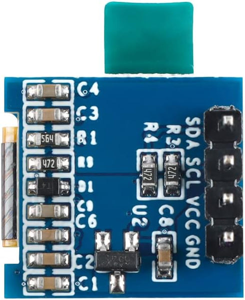 JESSINIE 2pcs 0.49" I2C 64x32 SSD1306 OLED Display Module, IIC White Screen, for DIY Projects