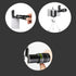 Housoutil Mobile Phone Telephoto Lens, Long Focus Lens Kit with Clip for Smartphone Tablet PC - Black