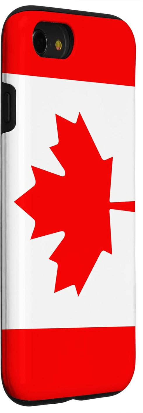 Canada Flag Phone Case for iPhone SE (2020), 7, 8 - Maple Leaf Souvenir Gift