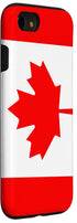 Canada Flag Phone Case for iPhone SE (2020), 7, 8 - Maple Leaf Souvenir Gift