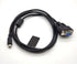 Mini USB to RS232 Serial Adapter DB9 Female Converter Cable 1M