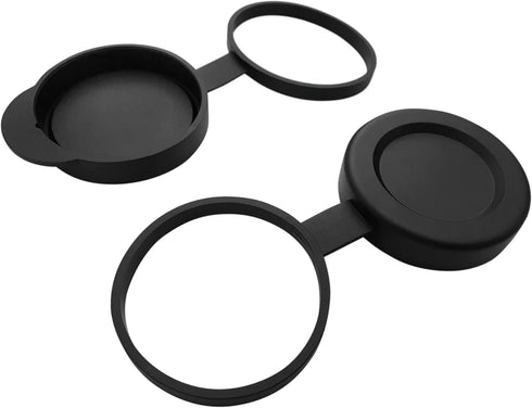 32mm Binocular/Monocular Objective Lens Caps Internal Diameter 42.6-43.6mm Rubber Cover Set Black (42.1-43.1LC)