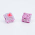 GATERON Weightlessness Keyboard Switches, Tactile RGB LED 5 pin Factory Pre-lubed 50gf Key Switches for MX Mechanical