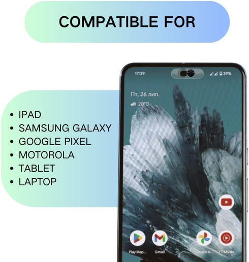 Velaporco 2 Pack Front Camera Cover | Smartphones Webcam Cover Protect Privacy, Camera Privacy Covers Compatible