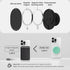 Sinjimoru Magnetic Phone Grip, Magnetic Phone Holder Compatible with MagSafe Stand, Ensuring Finger Comfort for iPhone