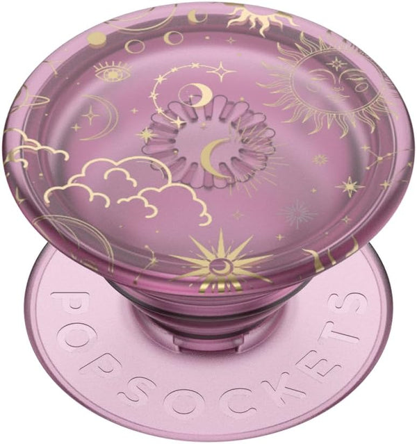 PopSockets Adhesive Phone Grip, Holder, Phone Stand, Celestial - Celestial Mauve