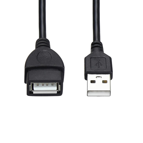6 10-Pack, 2.0 Multipack Smays USB Extension Cable ft Male to Female, USB-A Extender Cord