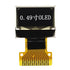 Senzooe 0.49 inch OLED LCD display screen 64x32 small size screen IIC SPI