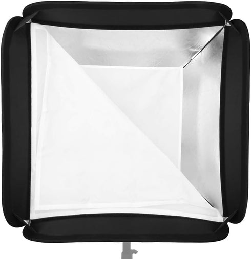 Godox 24"x24"/60cmx60cm Portable Collapsible Softbox Kit for Camera Photography Studio Flash, Fit Bowens Elinchrom Mount