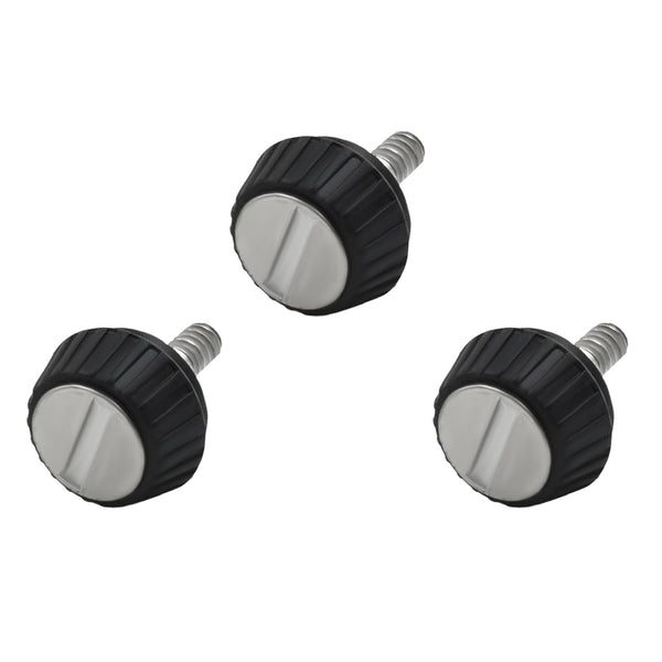 Replacement Connector Locking Screw Steel Small Thumb Screws for Speaker Mic Earpiece APX4000 APX6000 APX7000 APX8000