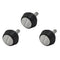 Replacement Connector Locking Screw Steel Small Thumb Screws for Speaker Mic Earpiece APX4000 APX6000 APX7000 APX8000