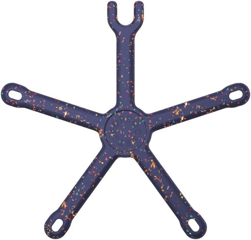 PopSockets Flexible Phone Mount & Stand, Universal Device Tripod Mount - Circus Regrind French Navy.