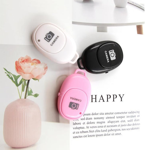 Suction Cup Phone Mount with Camera Shutter Remote Control with Bluetooth Wireless Technology- Create Amazing Photos and Videos Hands-Free - Works with Most Smartphones and Tablets