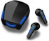Yi-shaney Wireless Earbuds, Bluetooth 5.2 Gaming Earphones with Touch Control, Noise Cancelling Waterproof Headset, 18H