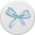 PopSockets Adhesive PopGrip - Aesthetic Light Blue Bow in Watercolor