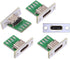 NFHK DIY OEM 5pcs/Set Type C Female Socket Connector Panel Mount Type with PC Board 24pin USB 2.0 Pinout