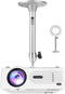 2-Be-Best Universal Mini Projector Mount Ceiling Mount with 360 Rotation and 180 Tilt