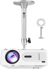 2-Be-Best Universal Mini Projector Mount Ceiling Mount with 360 Rotation and 180 Tilt