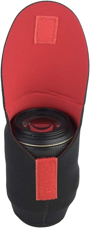 Lens Pouch Bag, 5pcs Camera Lens Storage Bag, Protective Shockproof Pouch Set for SLR Camera Lens