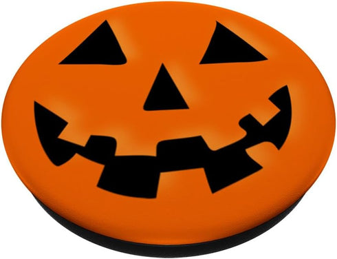 Halloween Jack O Lantern Orange Pumpkin PopSocket Standard PopGrip