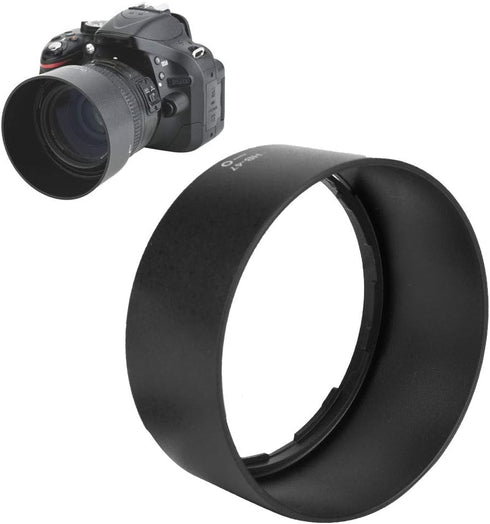 HB 47 ABS Camera Lens Hood Replacement for Nikon AF S 50mm f/1.4G Lens, Black