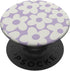 Pastel Purple Aesthetic Flowers Floral Retro Daisy Women PopSockets Standard PopGrip