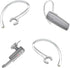 Universal Small Clamp Bluetooth Ear Hook Loop Clip Replacement - Set of 9 Clear
