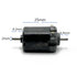 FTMSZLHYL 1PCS 6V-24V 130 12V Motor Double Shaft Motor Pentode Slotted Rotor Strong Magnetic High Speed Carbon Brush