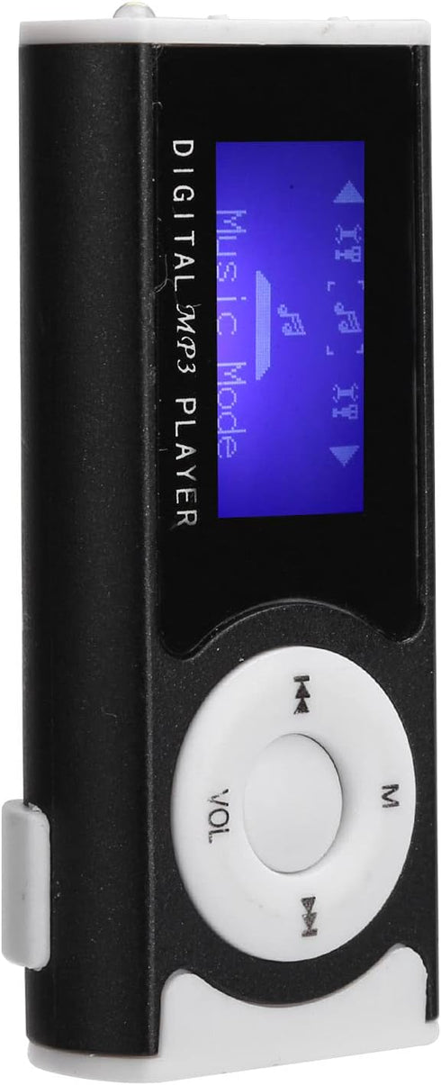 Tiiyee Mp3 16GB Player, Music Player Support Extension Card LCD Portable Digital Music Player with Earphone USB Cable