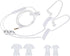 Socobeta 3.5mm Mobile Phone Earphone - Anti-Radiation Headphone with Earbud