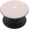 Baby Pink Cute Heart Hand Drawn Minimalist Digital Art PopSockets Standard PopGrip