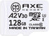 AXE MEMORY 128GB Micro SD Card 4K Ultra Full HD Video Premium Speed MicroSDXC Up to 100MB/S A2 V30 UHS-I U3 with SD