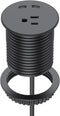Haylink Desk Power Grommet, Recessed Power Strip with AC Outlet & 2X PD