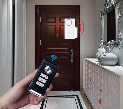 HENDUN (1 Pack, Extra Remote for Wireless Anti-Theft Door & Window Security Alarm/Bike Alarm, Alarm System Remote