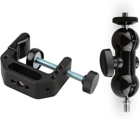 CAMVATE Camera Clamp Mount for DSLR, LED Video Light and Binoculars Holder Mount - 1122