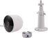 HOLACA Wall Mount for Nest Cam, Versatile Aluminum Bracket for Google Nest Cam Outdoor Security Camera (White-Aluminum)