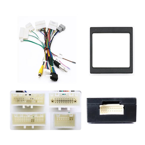 Bestycar 16pin Car Stereo Radio Power Retrofit Wiring Harness Cable Adapter fits for